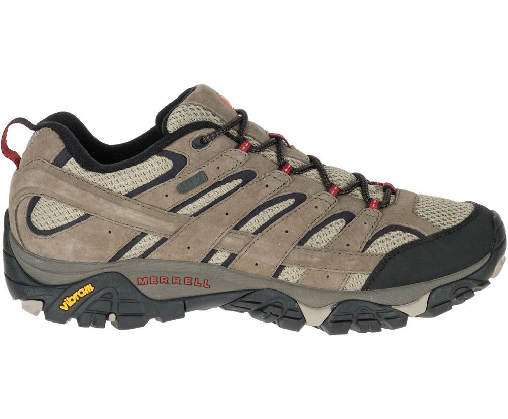 Tenis Homem - Merrell Moab 2 Waterproof Wide Width - Marrom - WSE190635